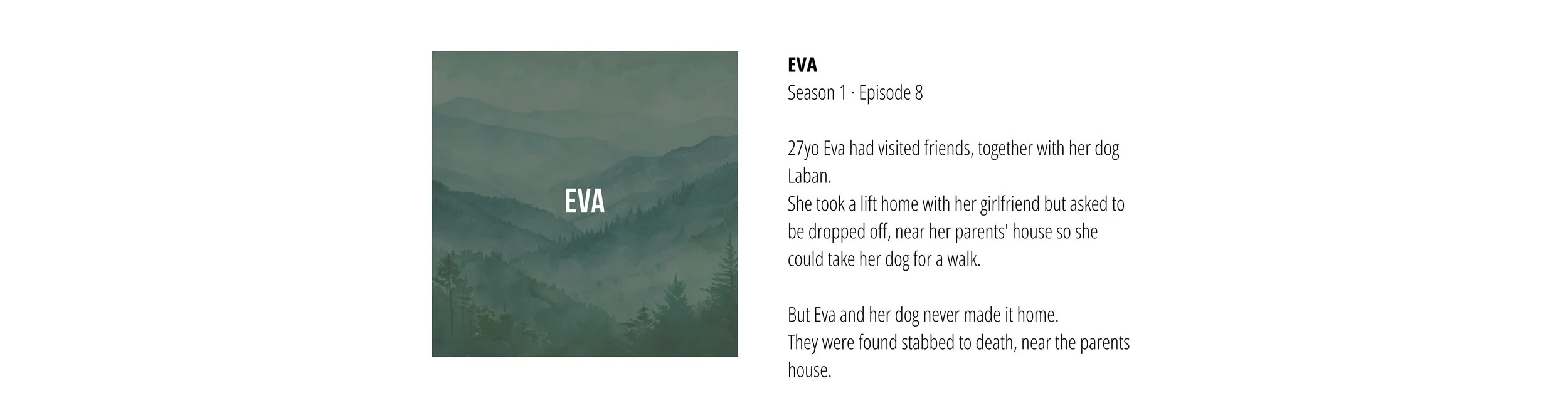 Illustration of a misty mountain landscape with layers of green mountains.