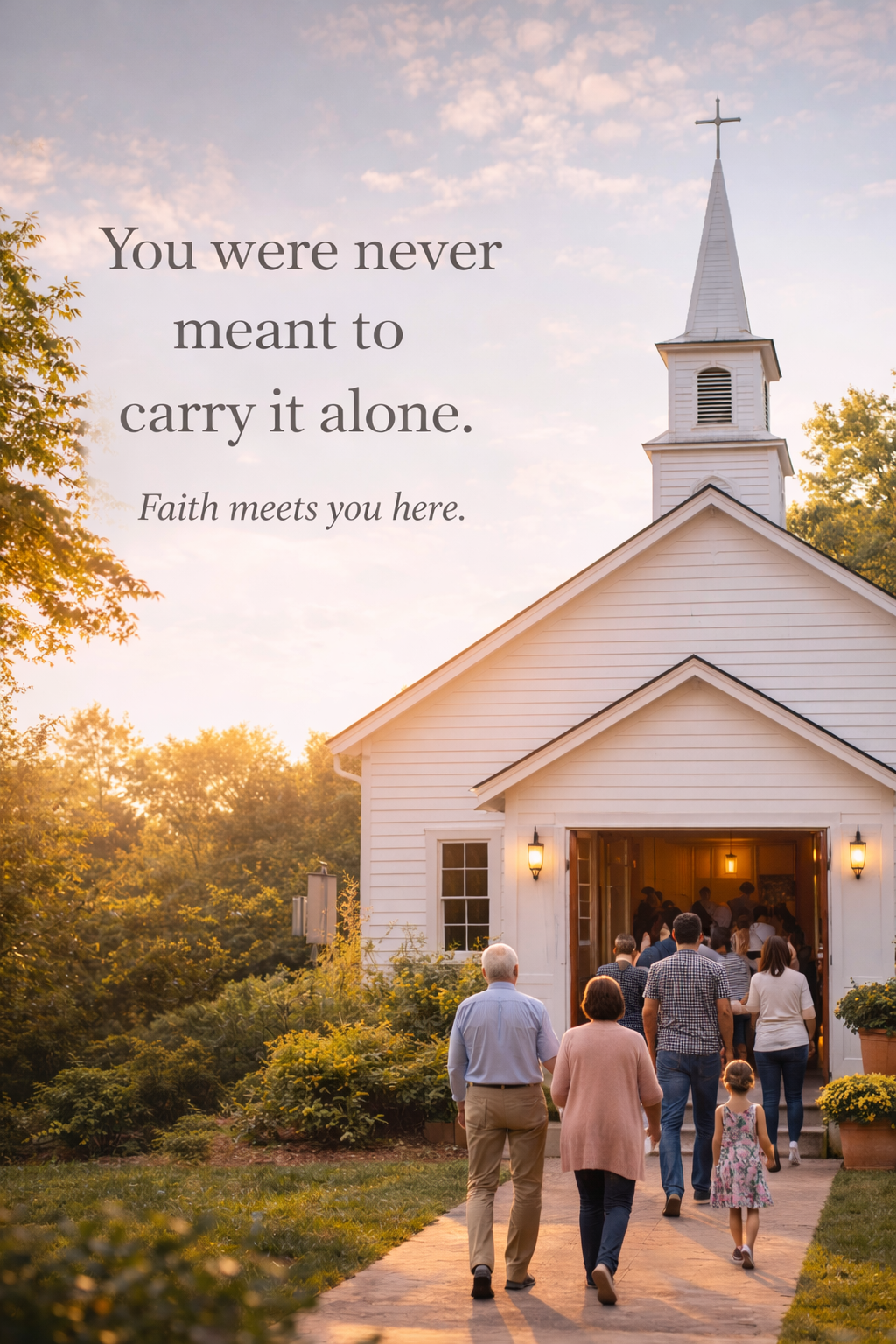 You Were Never Meant to Carry It Alone