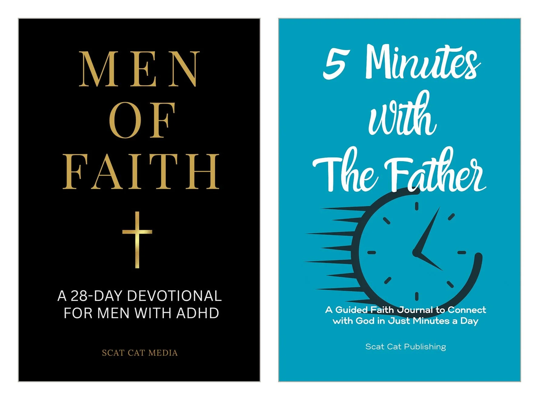 Men of Faith and 5 Minutes With the Father faith bundle covers