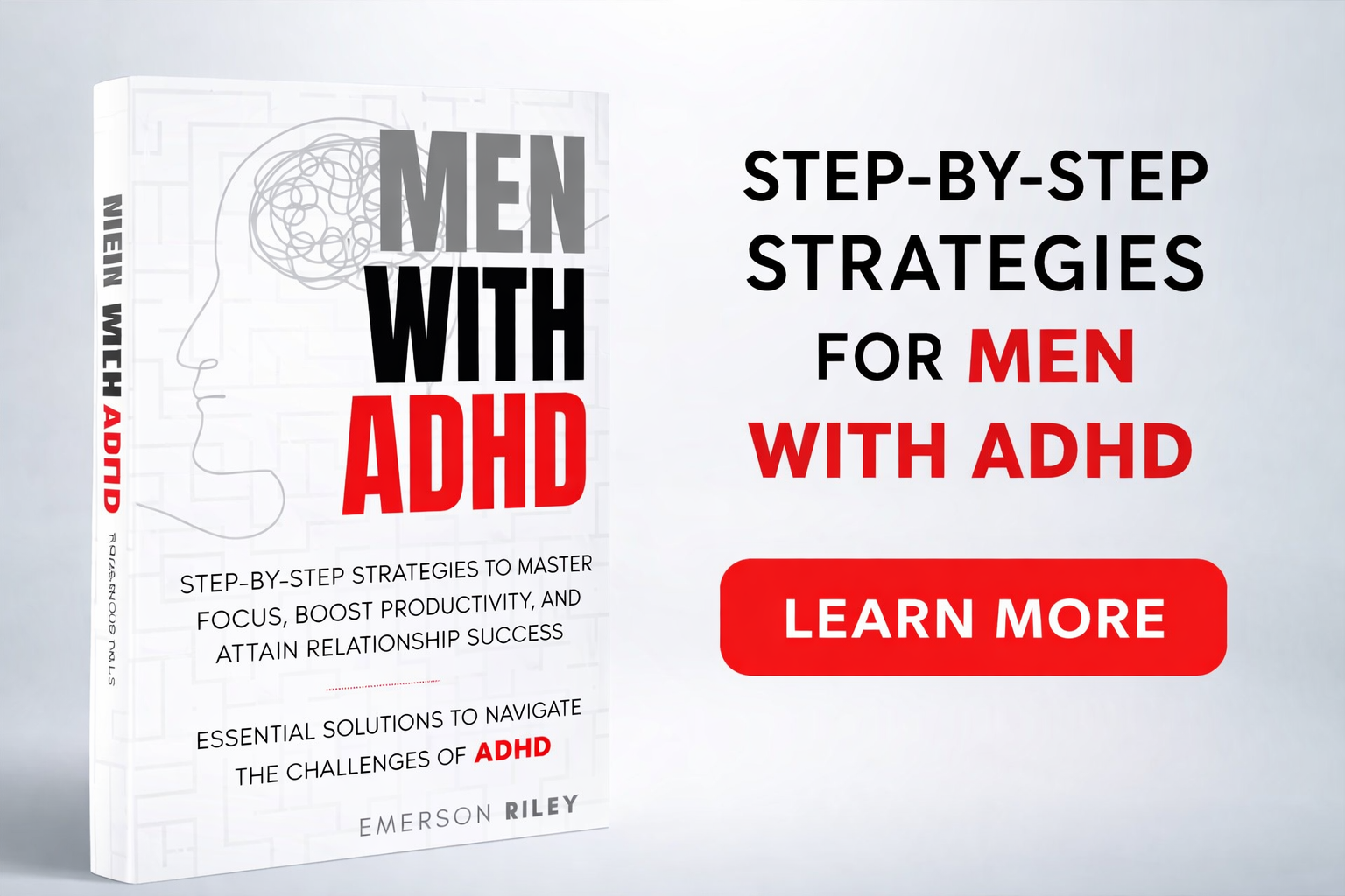 Minimalist concept showing the phrase “It’s not the task” representing the hidden mental workload behind simple actions in ADHD.