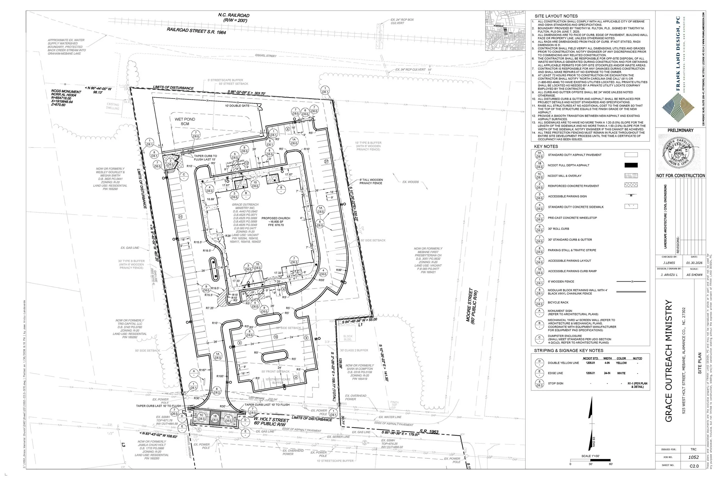 Grace Ministry Site Plan