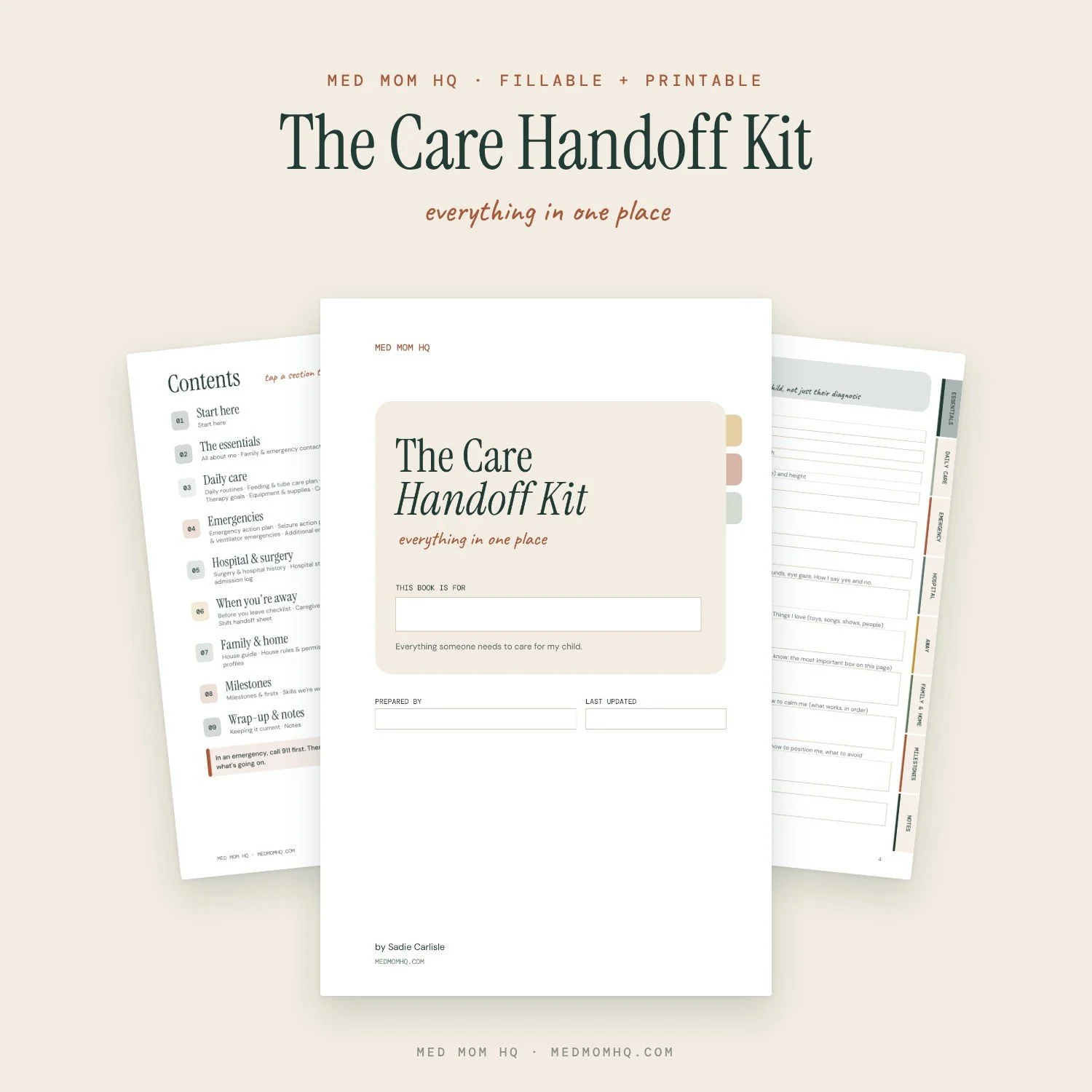 The Care Handoff Kit
