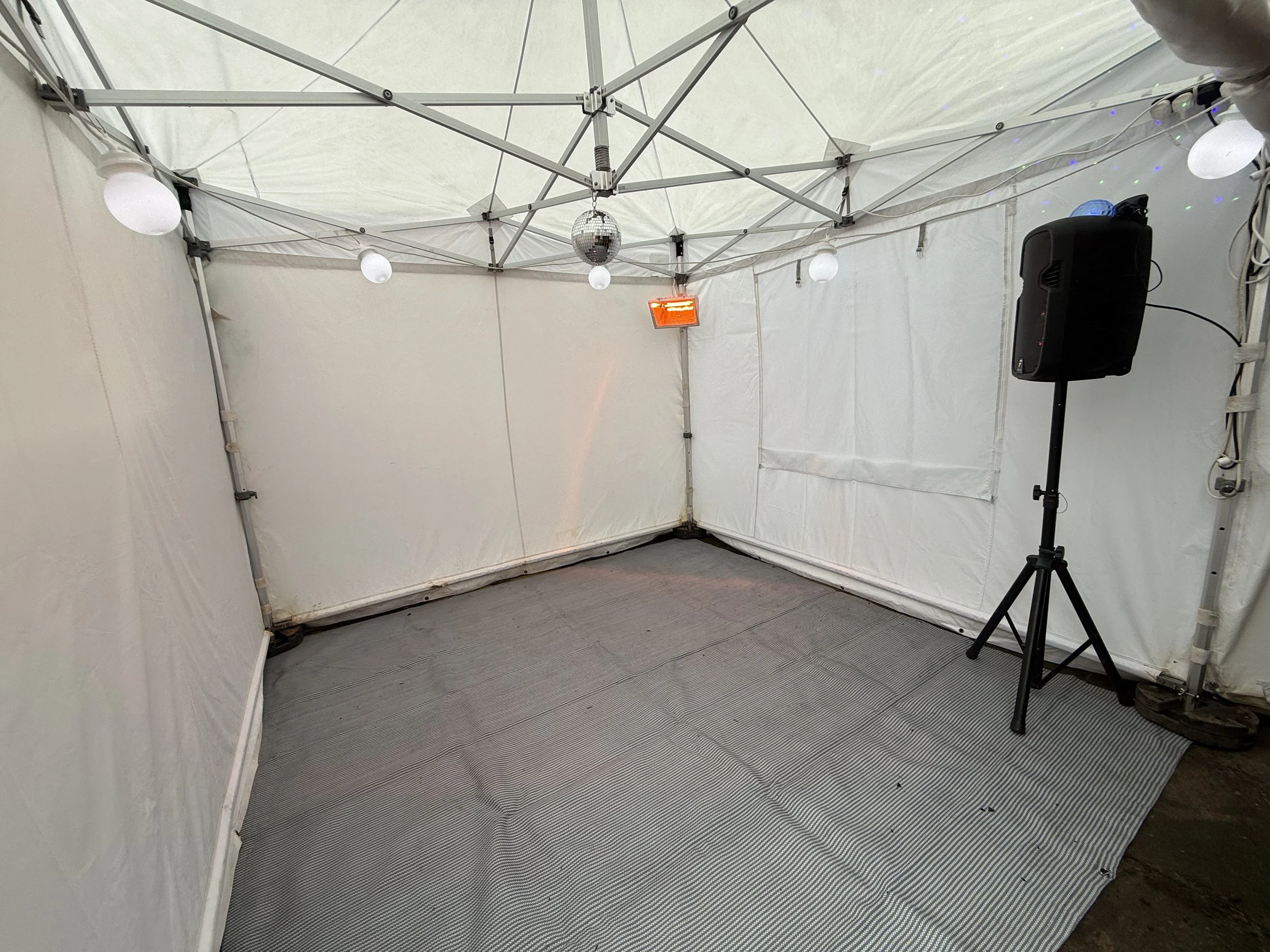 Festoon Globe Lights for hire in Liverpool
