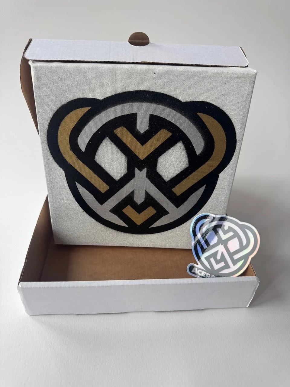 Peace & Love - Box Canvas