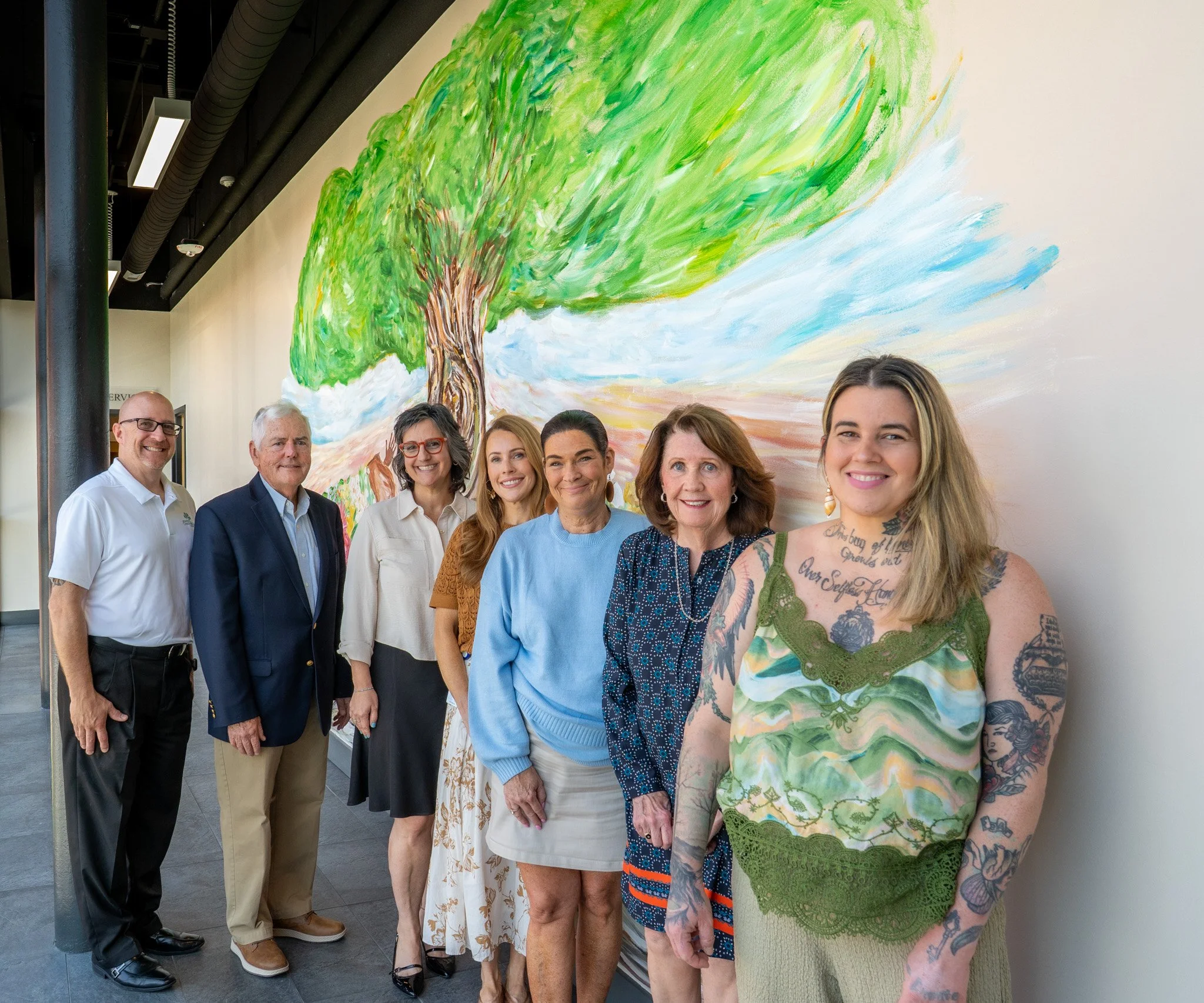 A New Mural In Conjunction With The Wright Center Celebrates Our Partnership And Community Health