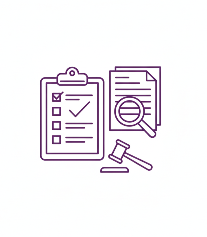 Icon representing Compliance & Documentation