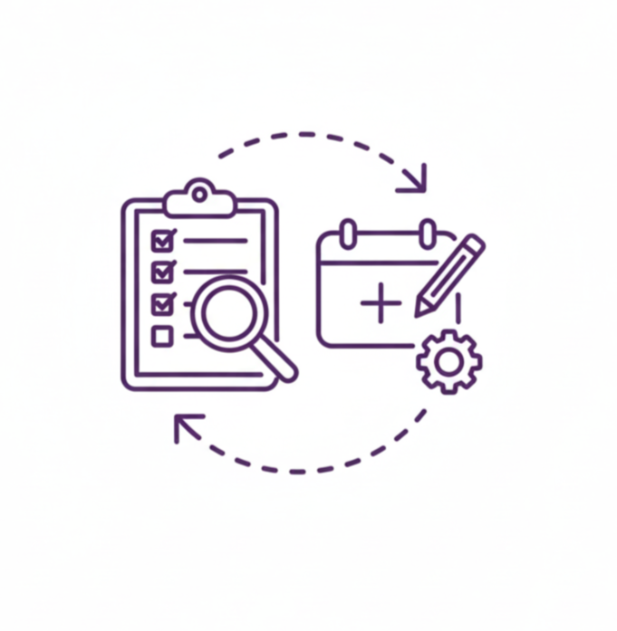 Icon Representing Client Assessment & Care Planning