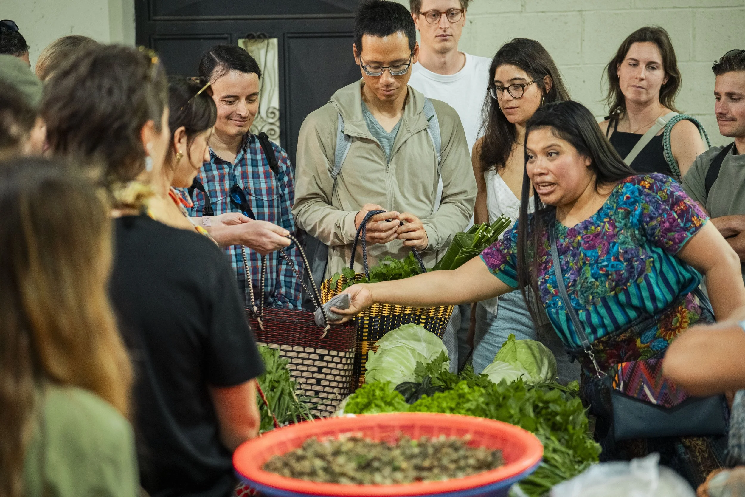 Fresh ingredients at Local Market