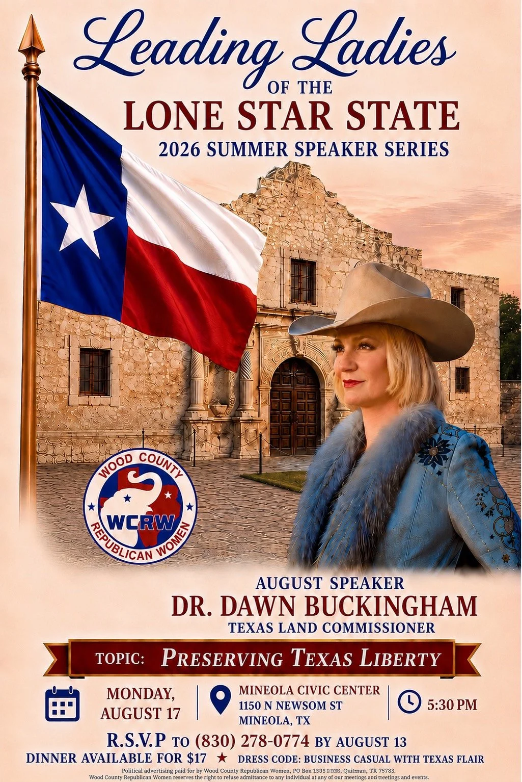 Leading Ladies of the Lone Star State: Dr. Dawn Buckingham