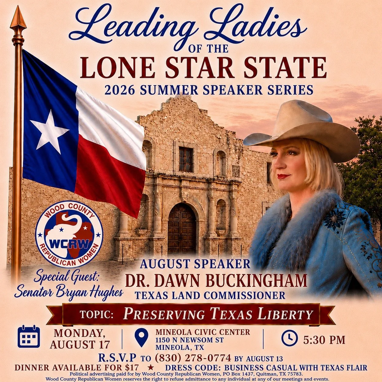 Leading Ladies of the Lone Star State: Dr. Dawn Buckingham