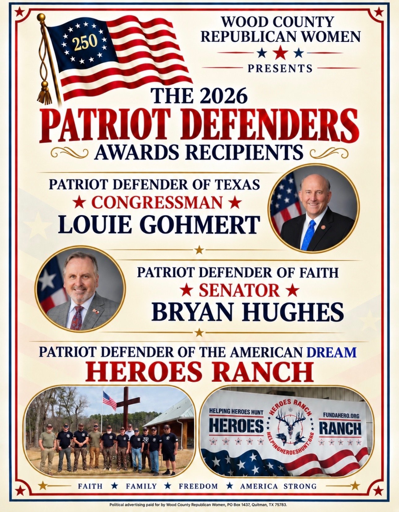 The 2026 Patriot Defenders Award Dinner