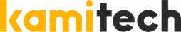 Kamittech logo in yellow and black text
