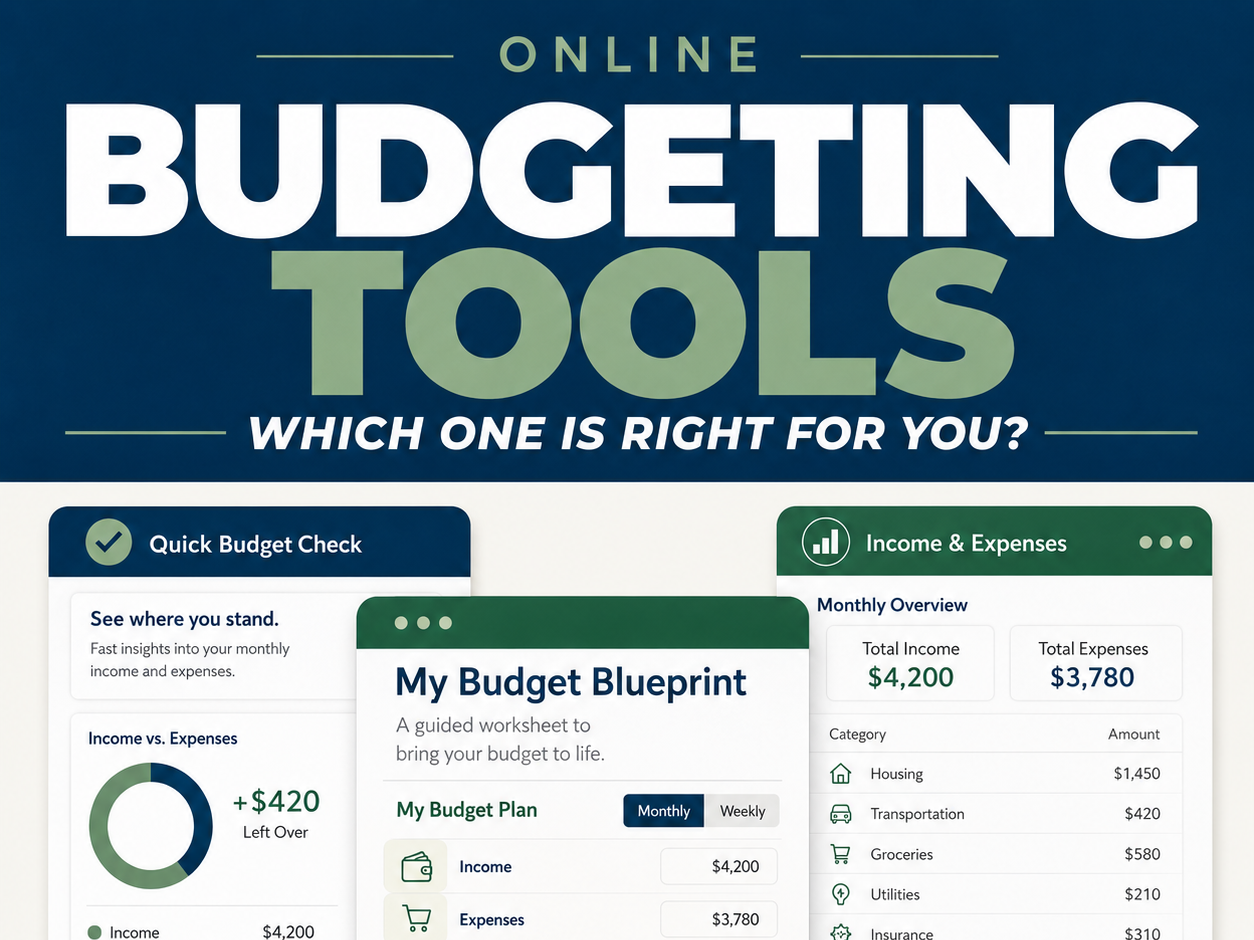 Online Tools to Support Your Budget