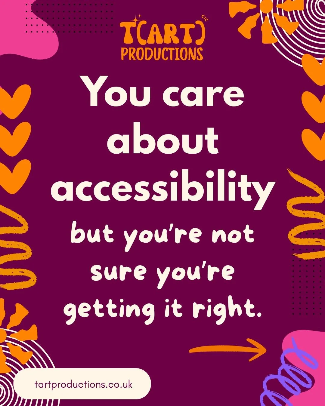 You don&rsquo;t have to be perfect to be accessible.

Accessibility You Can Actually Do is a practical accessibility workshop for people who care, want to do better, and need clear next steps.

📅 Tues 13 Jan 10am - 4pm
🎟 &pound;50 - &pound;100 | Re