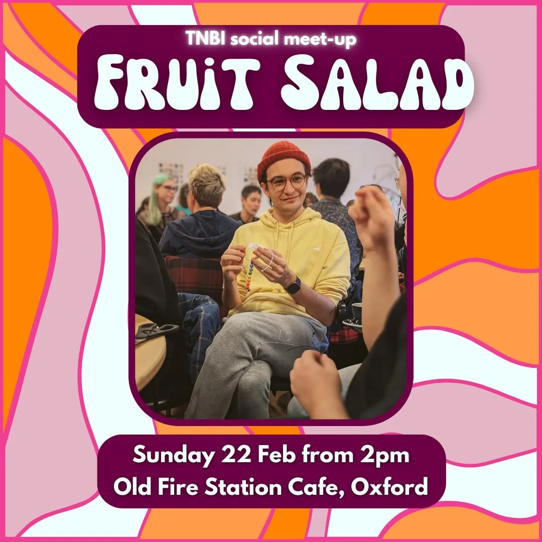 🏳️&zwj;⚧️ Want to meet cool trans, non-binary, and intersex pals?

Join us for our monthly meet up Fruit Salad! We meet every 4th Sunday of the month, 2-4pm at The Old Fire Station cafe.

See you there!