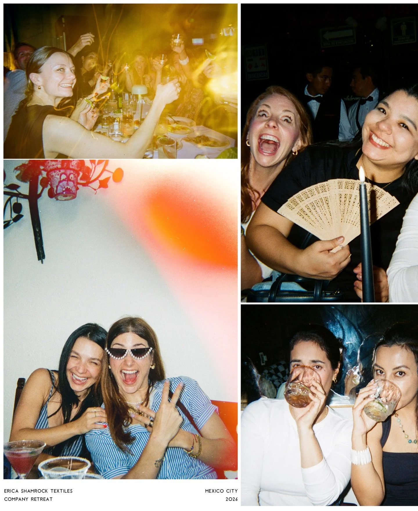 The Shamrockers take Mexico!🍹Our team works from places all over the world, so taking the time every year to come together is really important to us. Mexico City is unbelievable and was made even better by the people we were surrounded by 🩶 We can&