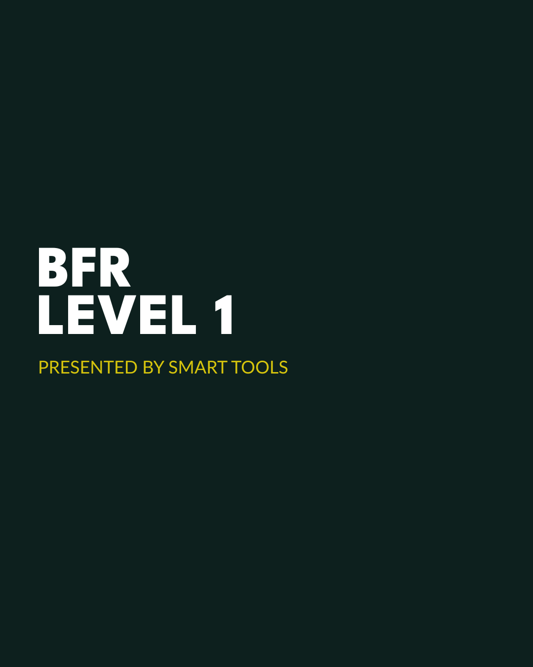 Smart Tools BFR-L1
