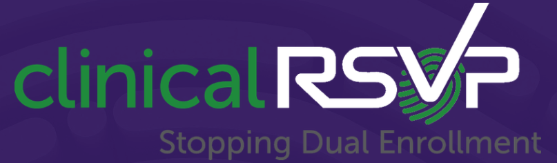 Logo for Clinical RSVP with the tagline 'Stopping Dual Enrollment'