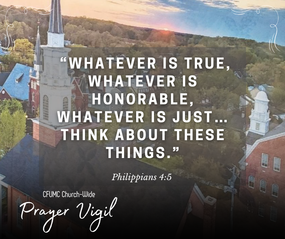 Prayer Vigil Day 1: Praying for Our Community