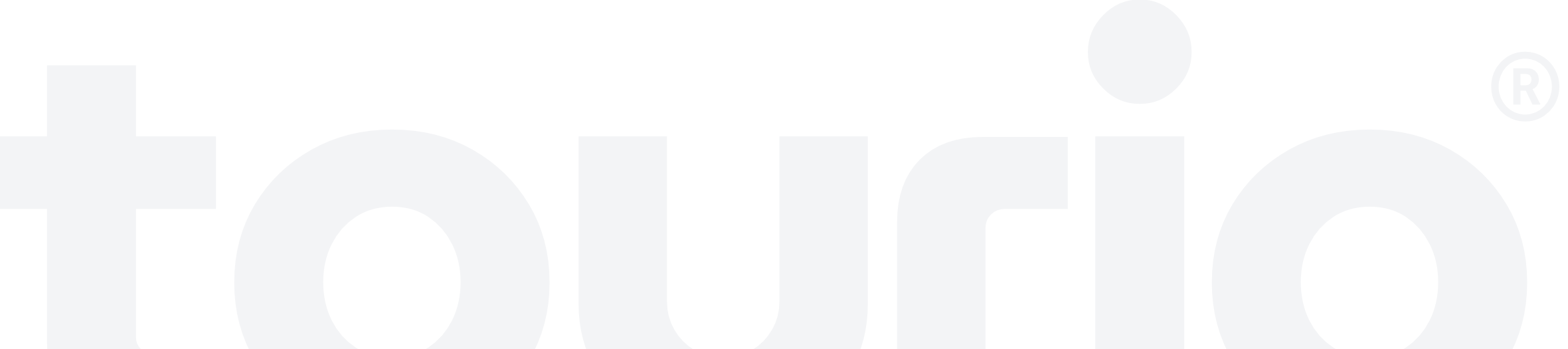 Tourio logo in footer website