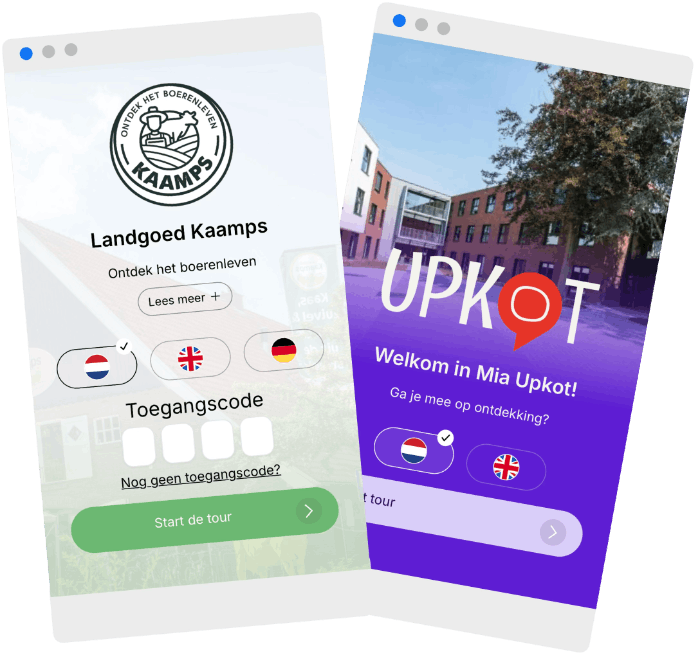 Je kunt je eigen huisstijl doorvoeren in Tourio