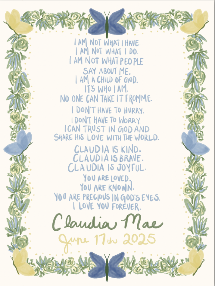 The Margo Name Print