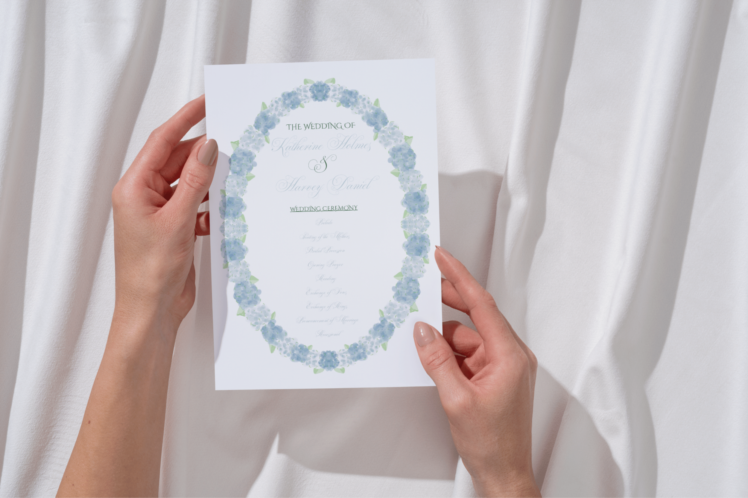 Hydrangea Wedding Program Mock Up 3.png
