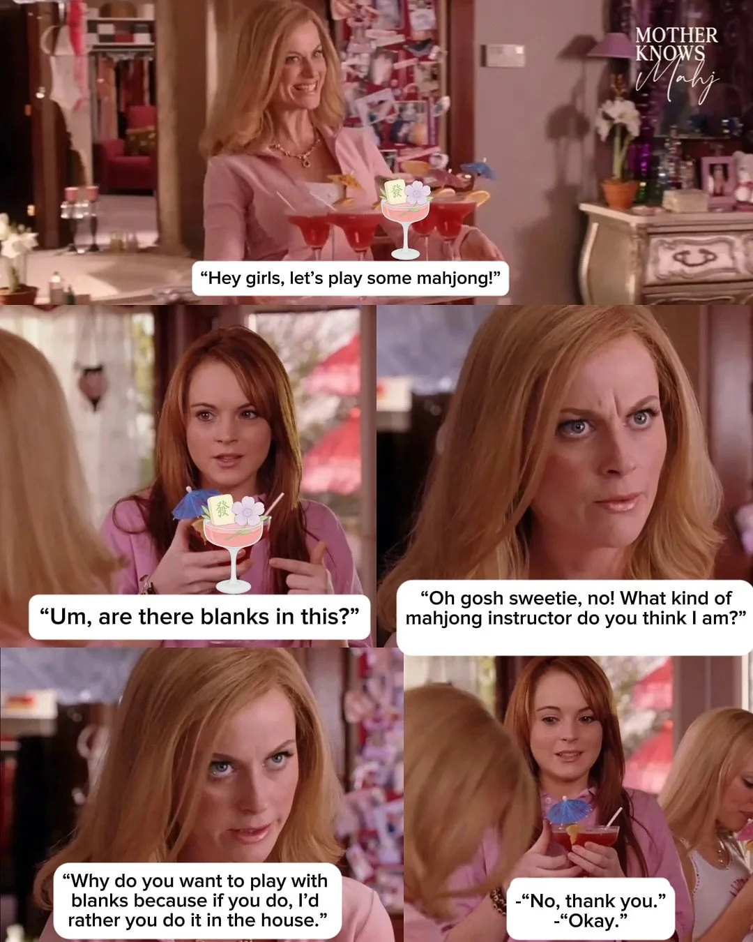 That&rsquo;s right folks&hellip;blanks are a house rule, not a NMJL rule!
&hellip;and okay, maybe I&rsquo;m NOT that cool because there are most definitely &ldquo;rules in my house.&rdquo;😂
#mahjong #mahjonginstructor #mahjongteacher #takeyourblanks