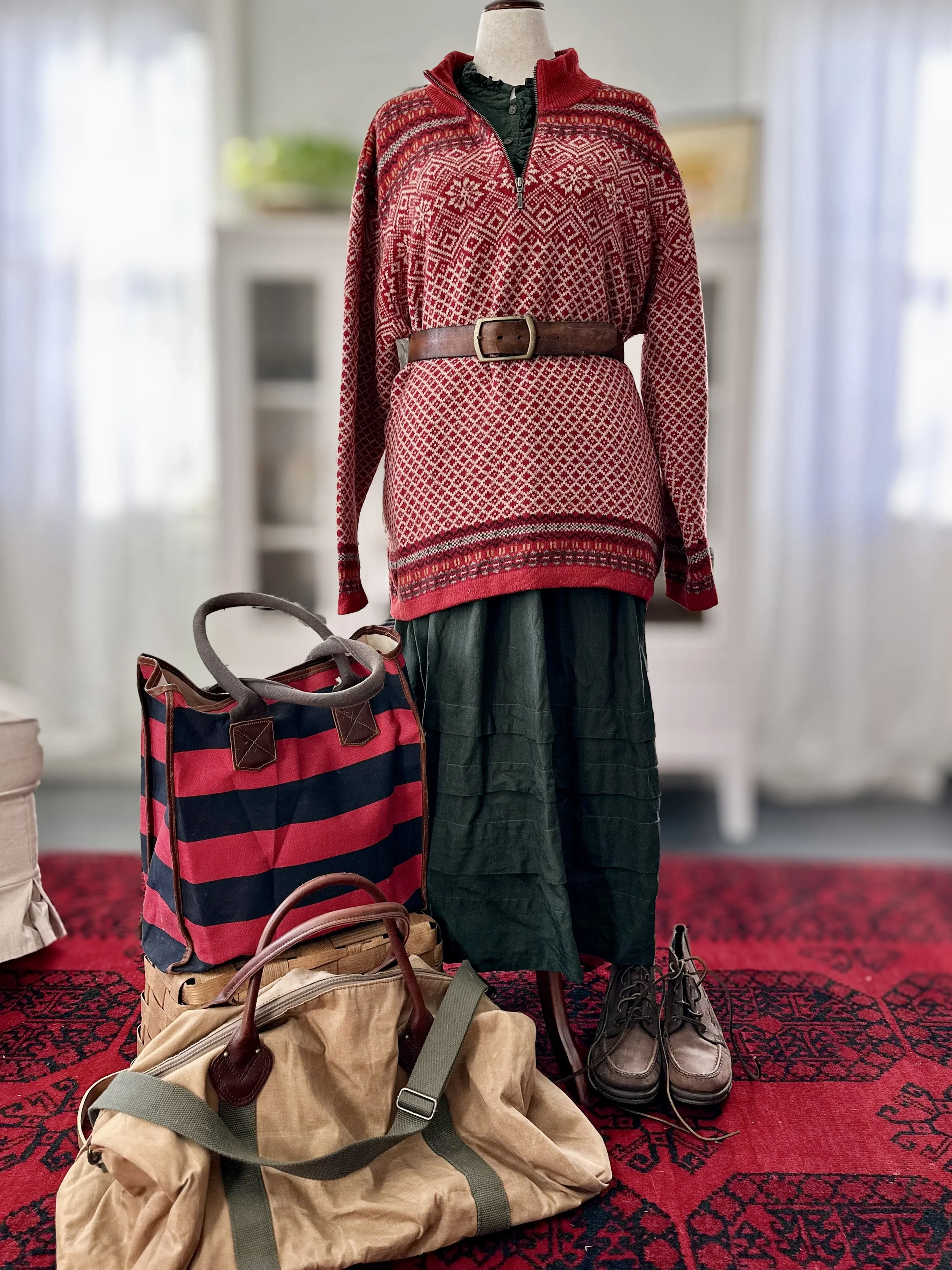 Vintage Norwegian Wool Sweater