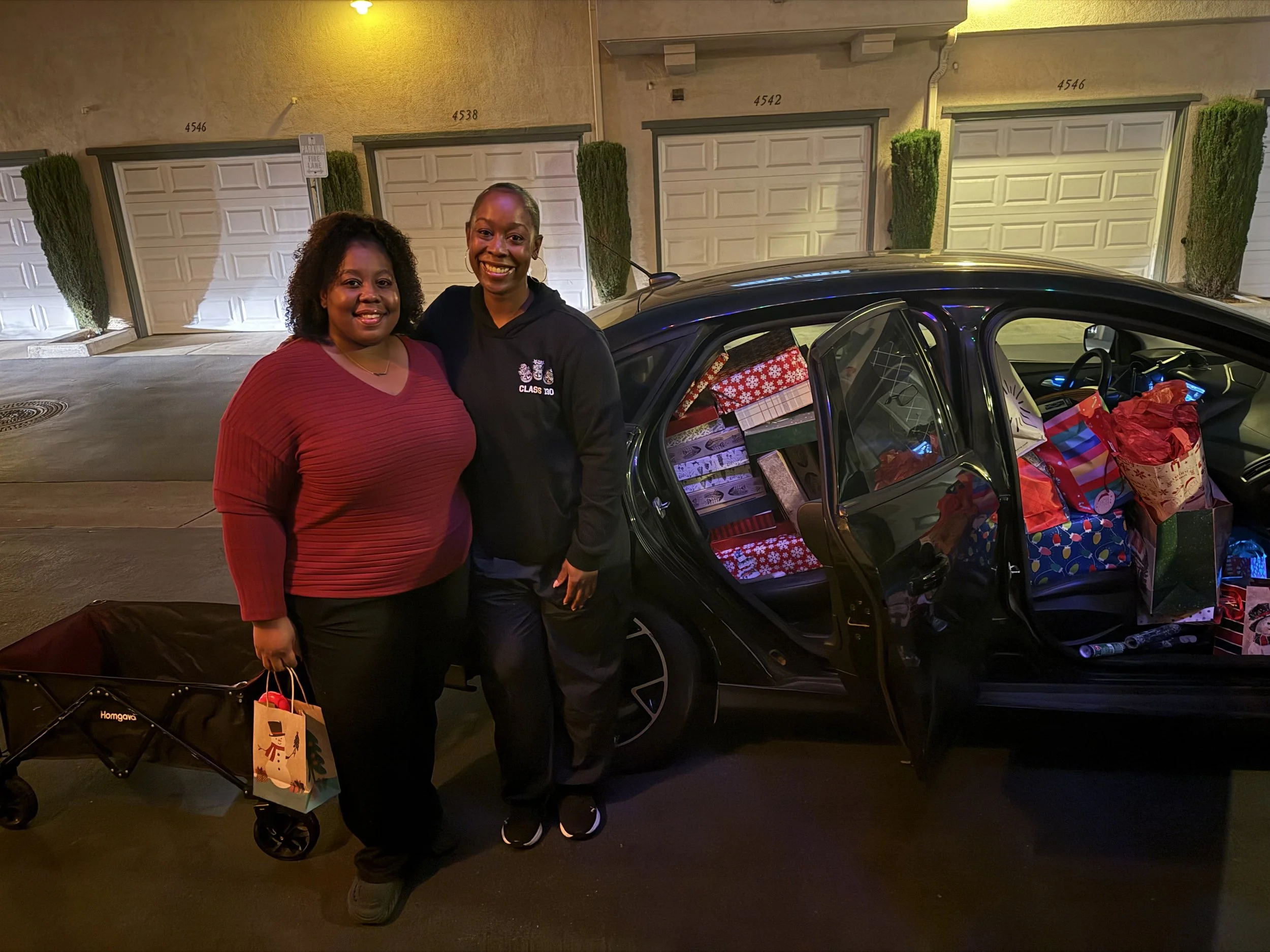 Our generous donors Ty & Jalisha 