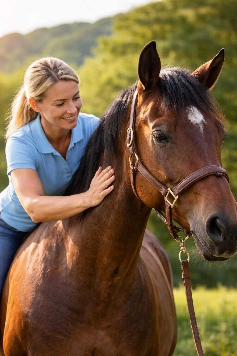 Pferd Osteopathie und Physiotherapie - mobil und individuell