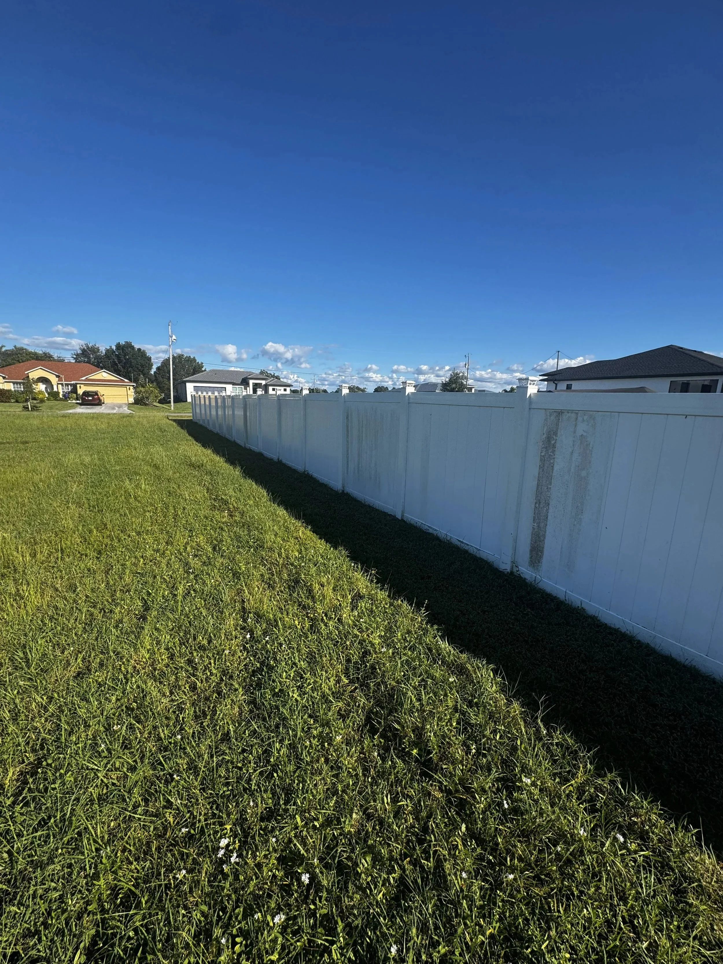 fence pressure washing fort myers