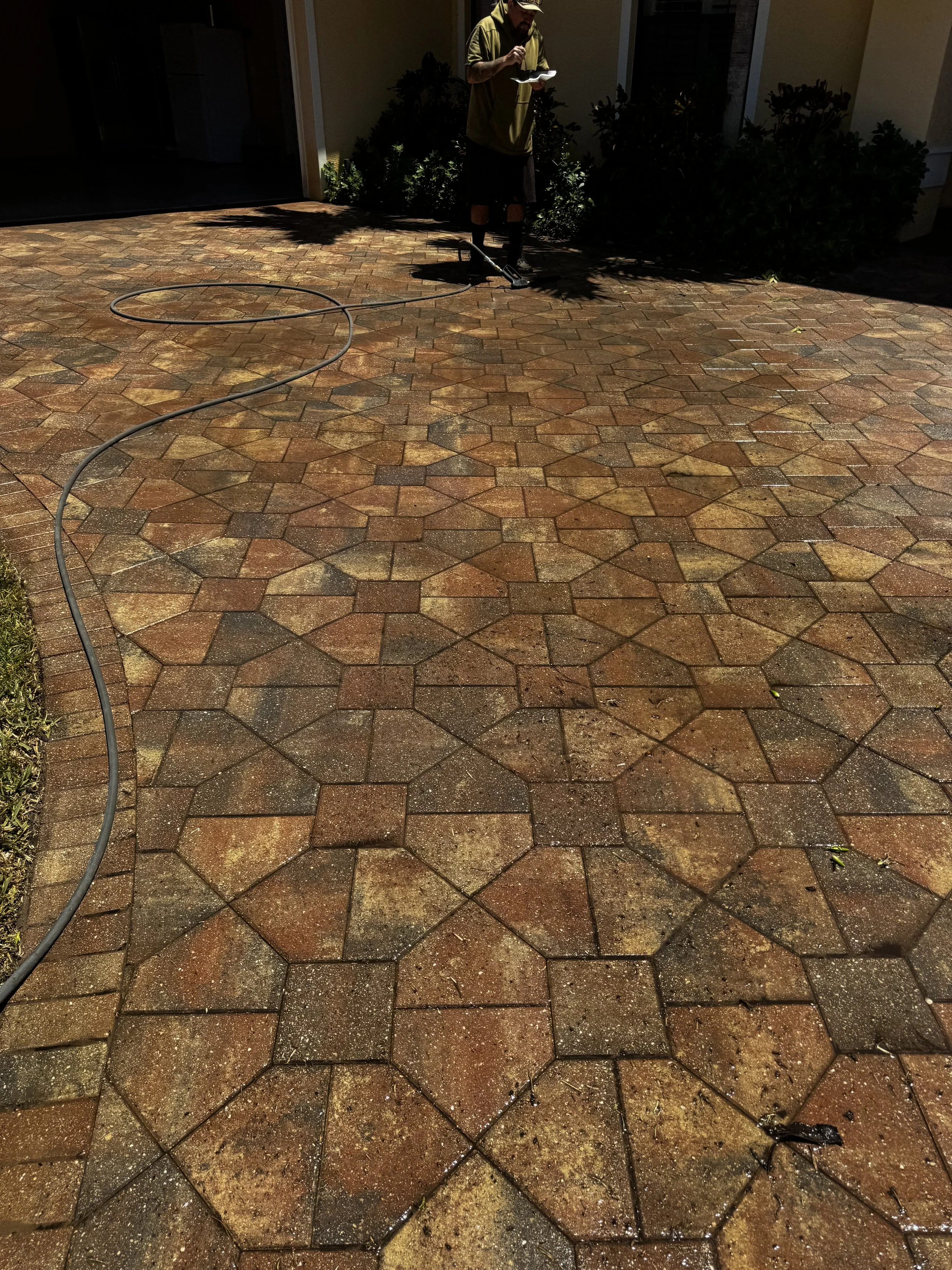 cape coral paver pressure washing