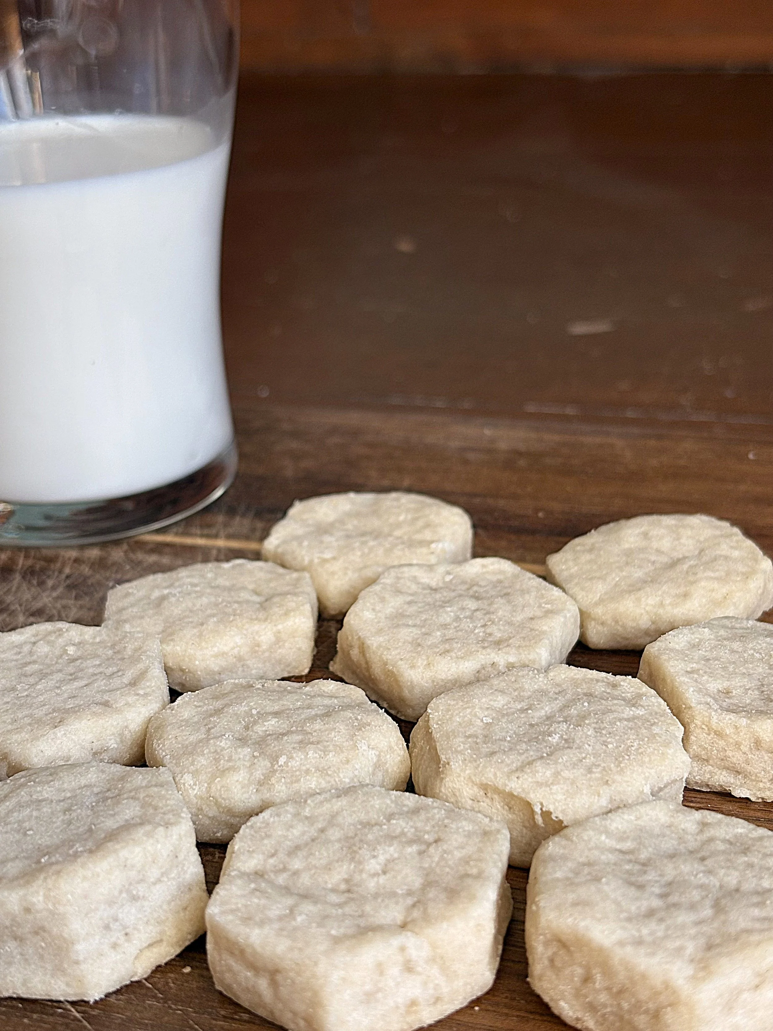 honey shortbread scratch made bakery