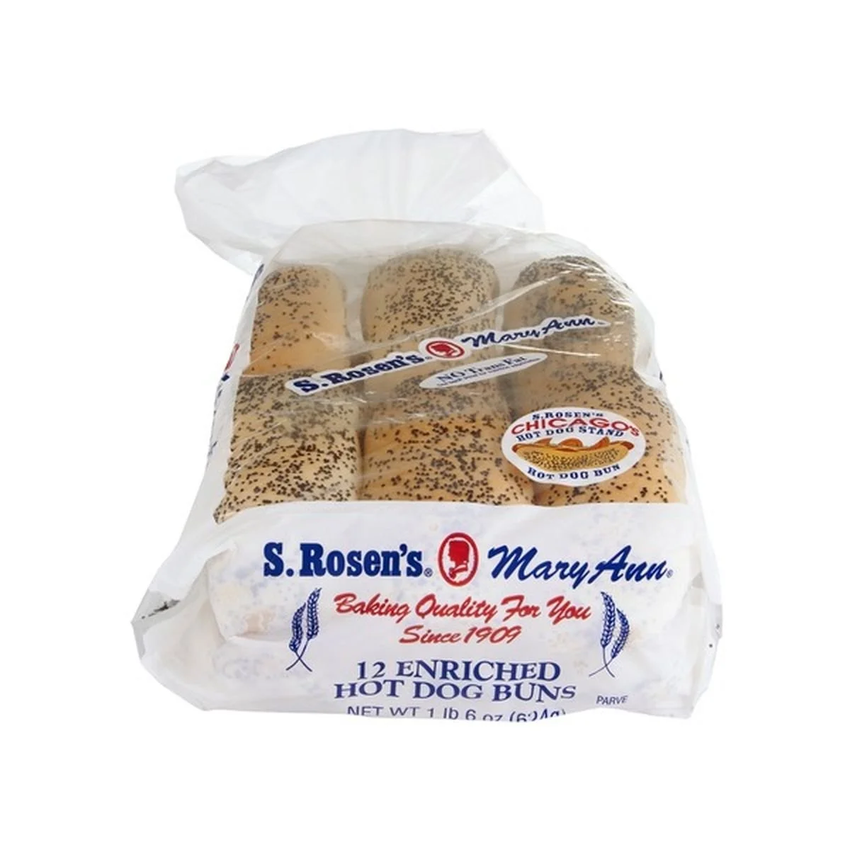 who ships chicago poppyseed hot dog buns