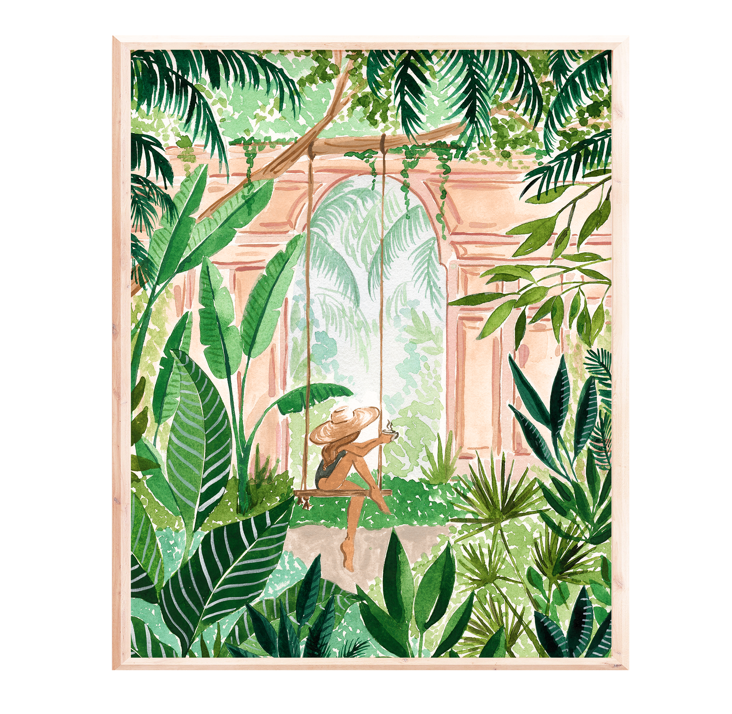 Jungle Swing Art Print