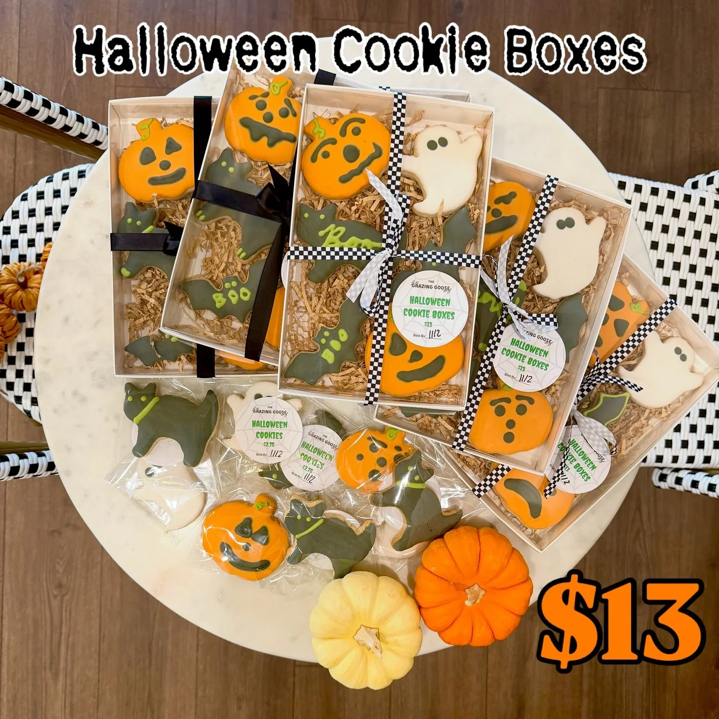 Ghoulish delights will be here all week!!! Come visit us for all your tricks and treats! 👻🎃💀