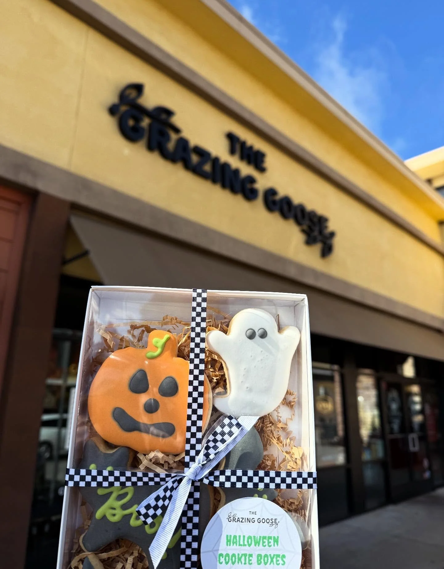 Ahh! There&rsquo;s nothing scarier than a Halloween night without a treat of your own. If you&rsquo;re looking for a last minute sweet for you and your ghoulfriends, come snag one of our frightfully delicious Halloween cookie boxes!