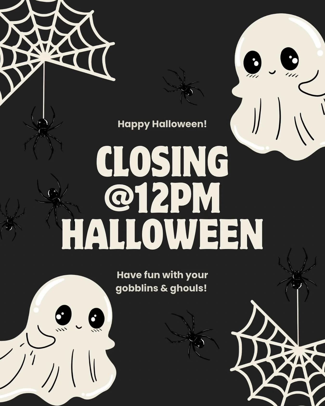 Swing by early for your Halloween treats!!! 🍭 🍬