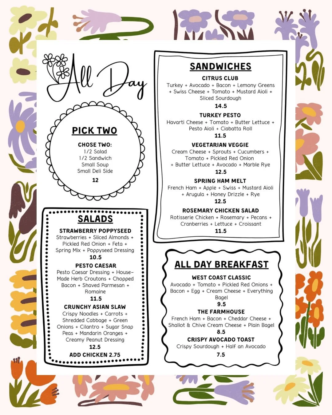 THE SPRING MENU IS LAUNCHING THIS FRIDAY! 🌸🐝💐

What are you most excited to try?

The new menu is full of delicious fresh spring flavors!!! 

Join us at The Grazing Goose 3/13 until summertime to enjoy!!! We&rsquo;re switching it up this season to
