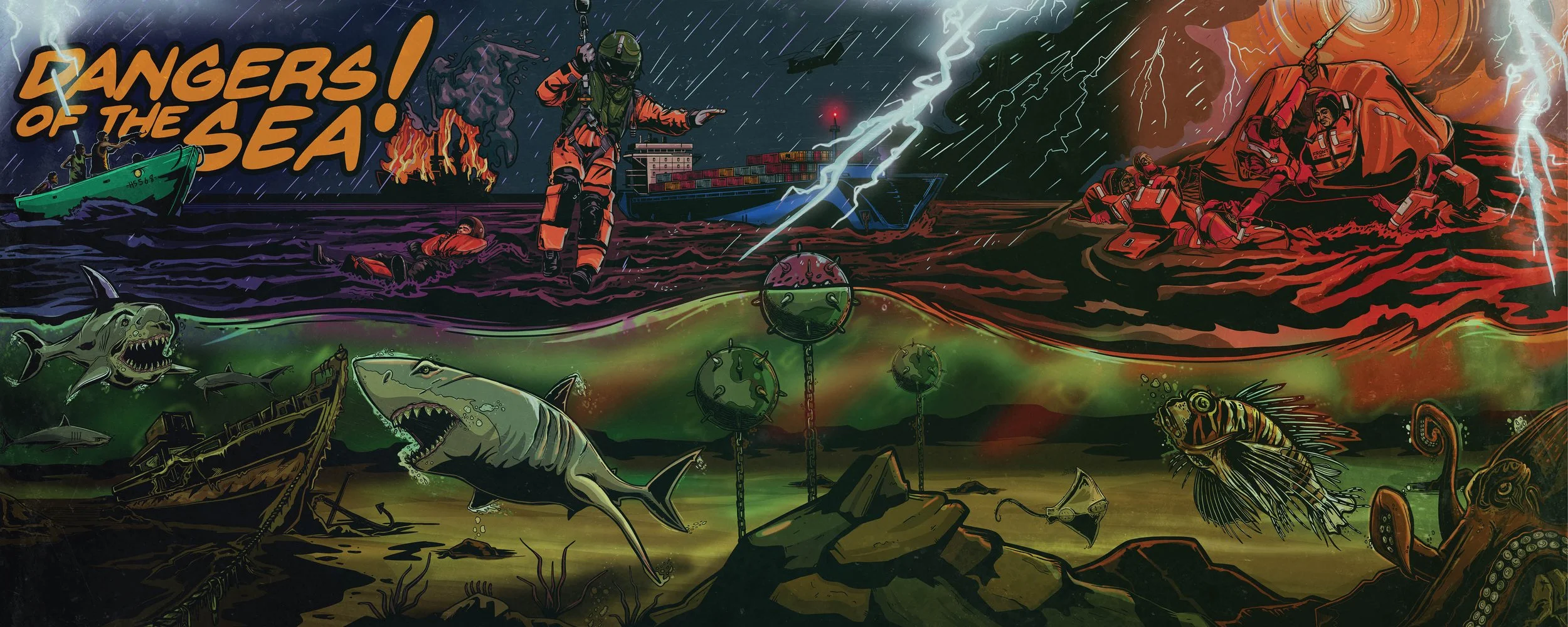 Dangers of The Sea
