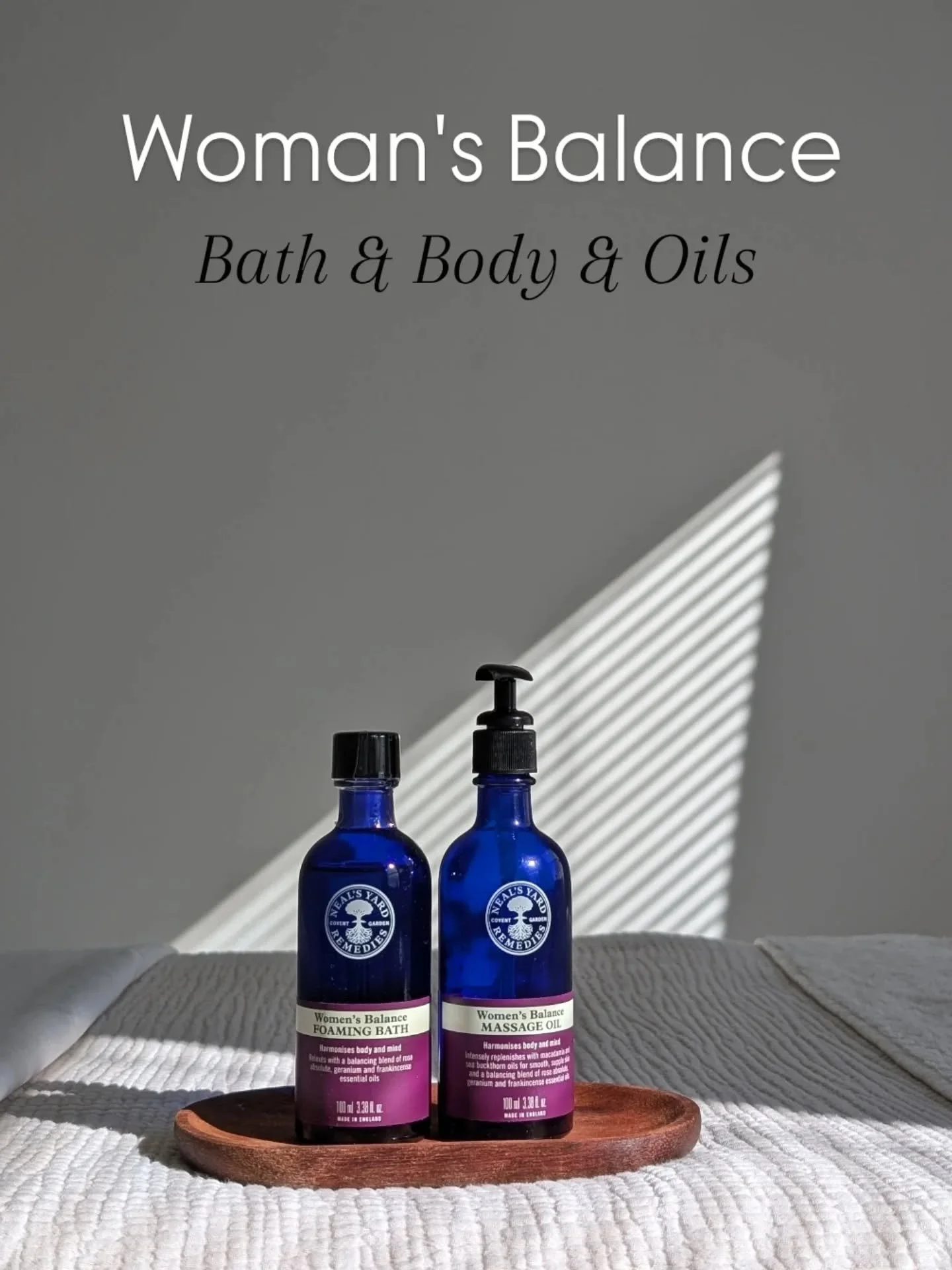 Discover the Neal&rsquo;s Yard Women&rsquo;s Balance Collection 

Created especially for women at every stage of life, the Women&rsquo;s Balance range by Neal&rsquo;s Yard Remedies is a beautiful fusion of aromatherapy and skincare, designed to help 