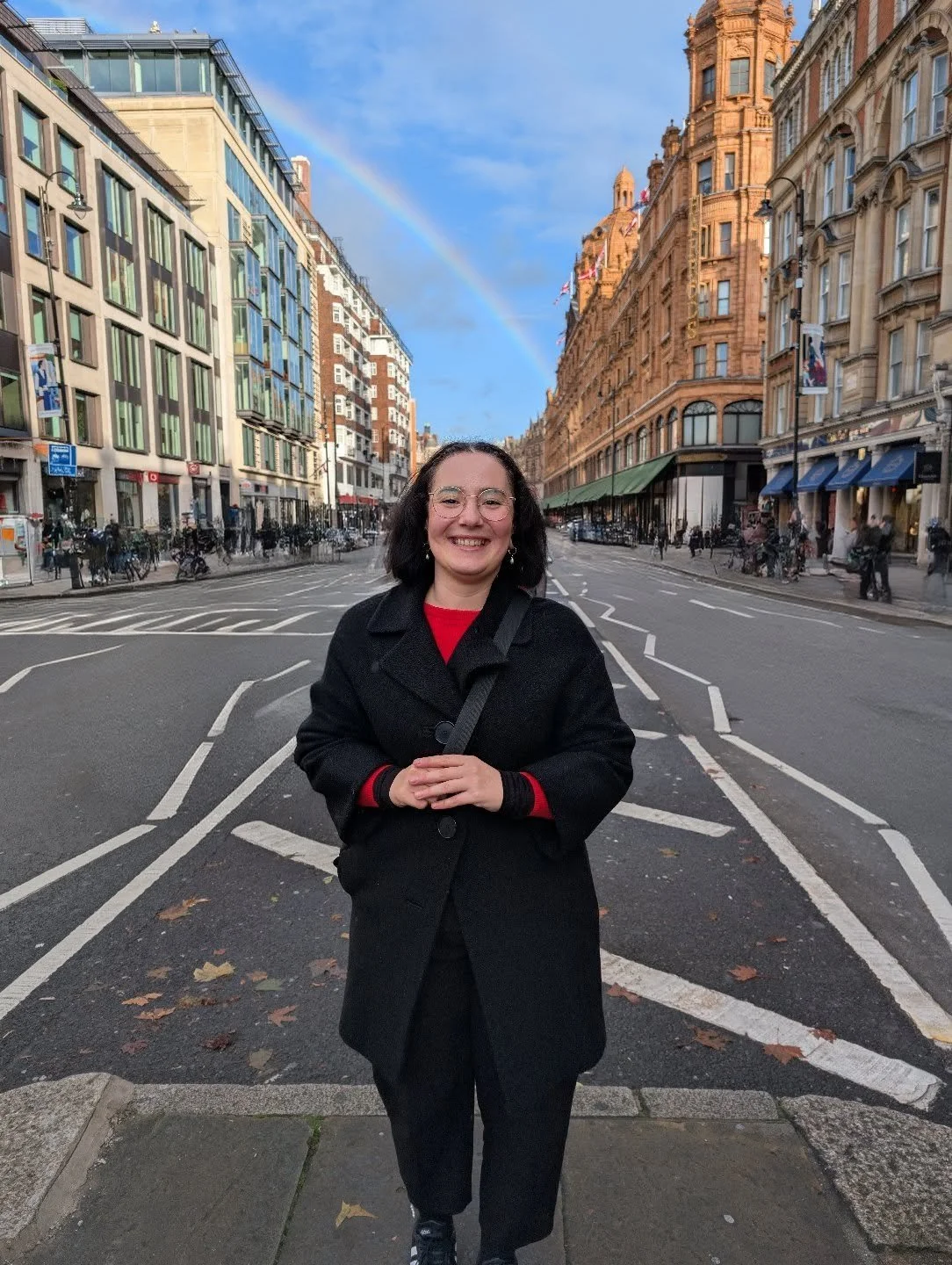 Sometimes joy comes in tiny moments: 
like feeling a few raindrops, looking up, 
and suddenly seeing a rainbow stretching across the sky.

And that&rsquo;s exactly how calm arrives in life too.
Not always in big, dramatic ways,
but in small moments w