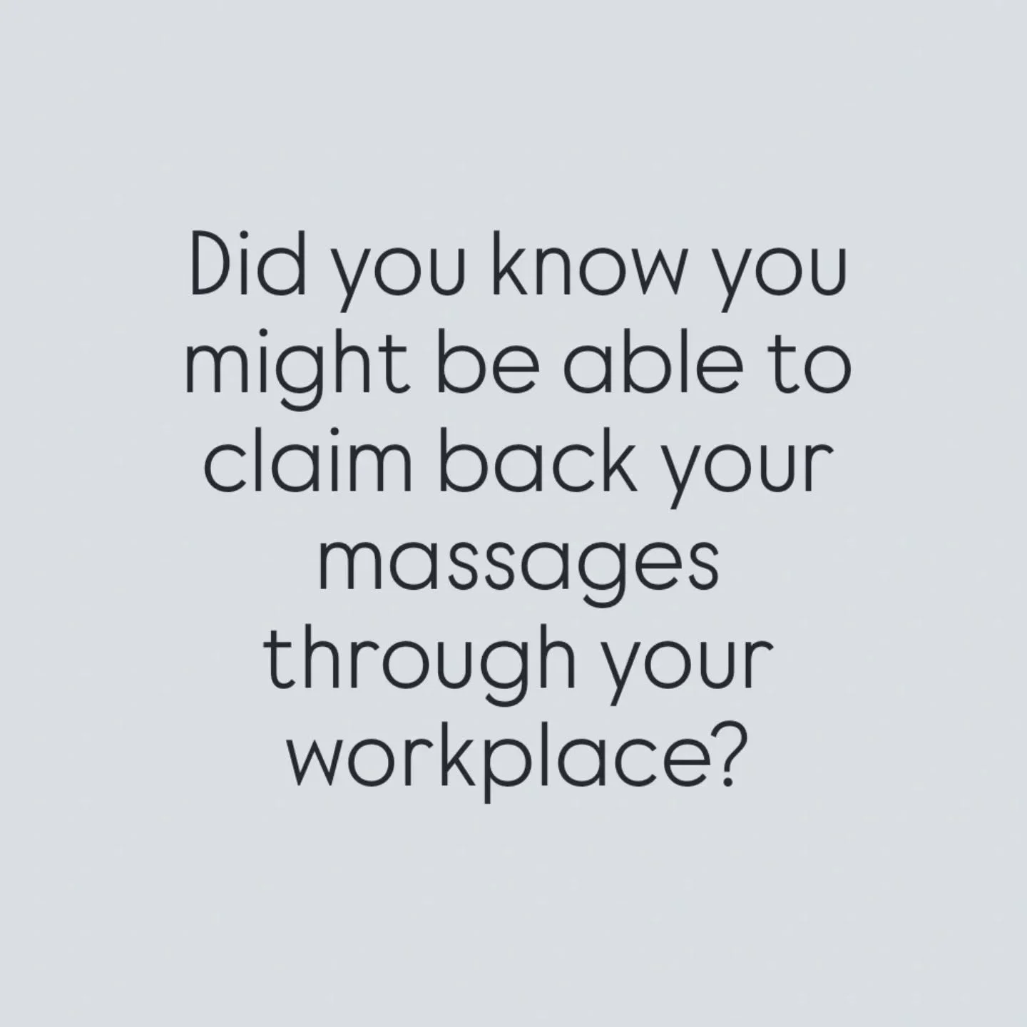 ✨ Did you know? You may be able to claim back your wellness treatments ✨

If you&rsquo;re insured through a UK health cash plan or private health insurance, your policy may include Alternative / Complementary Therapies.

Some UK providers that often 