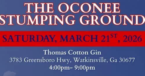 The Oconee Stumping Ground sponsored by the Oconee County GOP