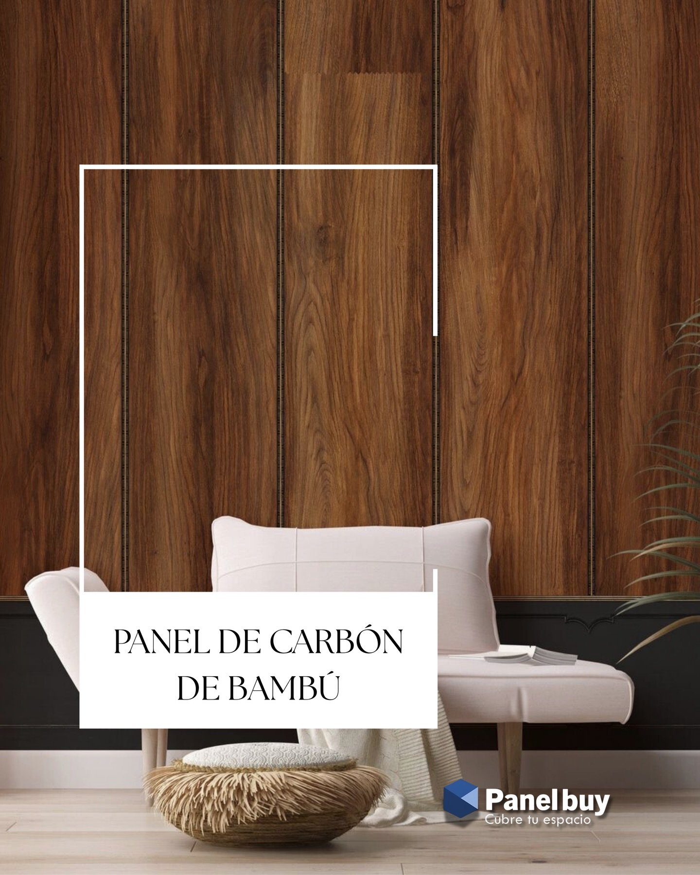 Nuestro panel de carb&oacute;n de bamb&uacute; en una amplia variedad de tonalidades, aporta profundidad, calidez y un estilo sofisticado que eleva cualquier ambiente. Ideal para cualquier espacio de la casa.

#panel #interiordesign #parati #interior