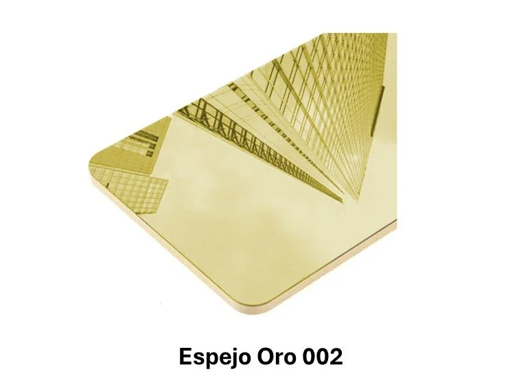 ESPEJO ORO - 1.22 x 2.44
