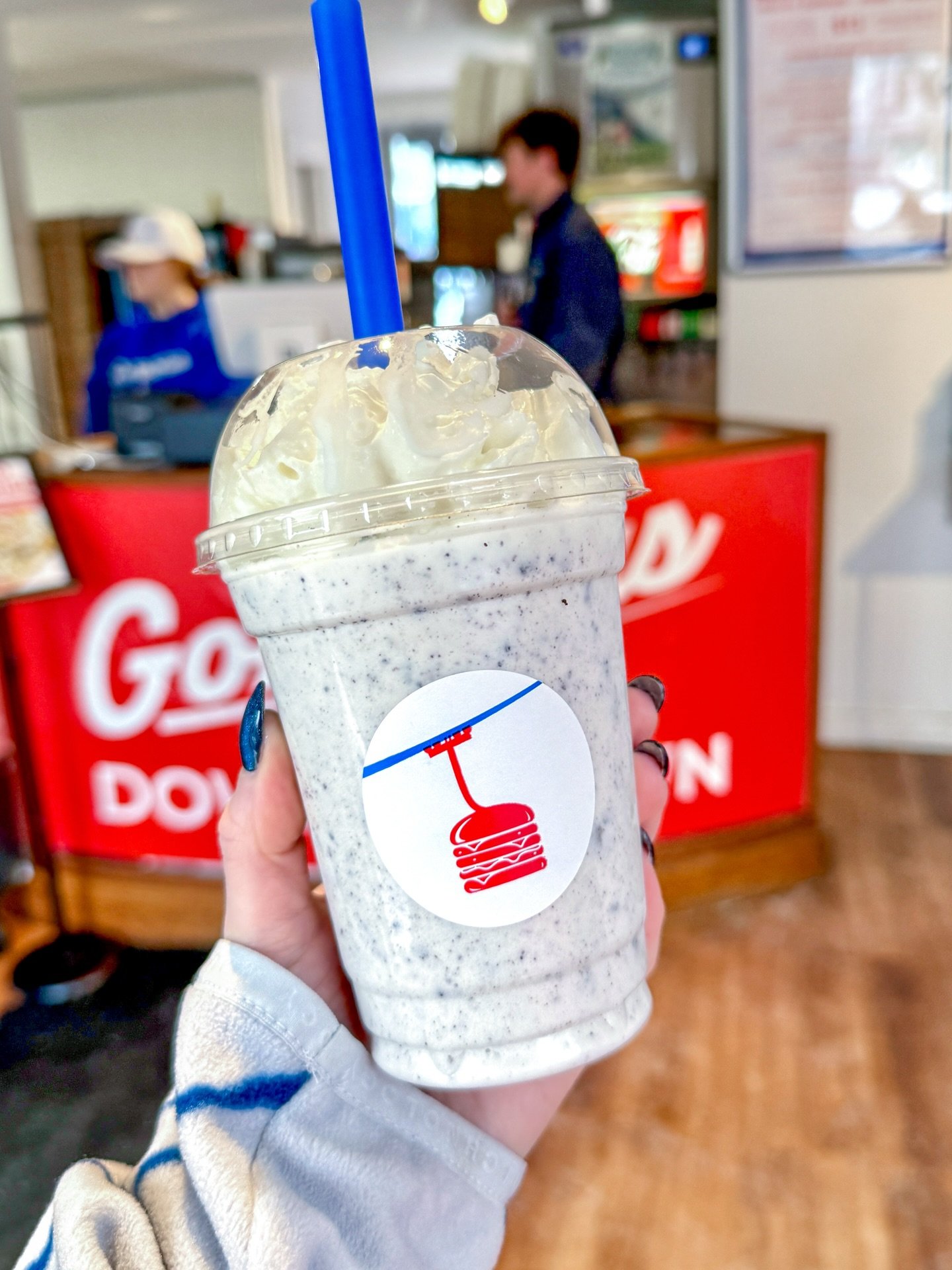 Sweet treat of the day! Maple Oreo Milkshake &hearts;️