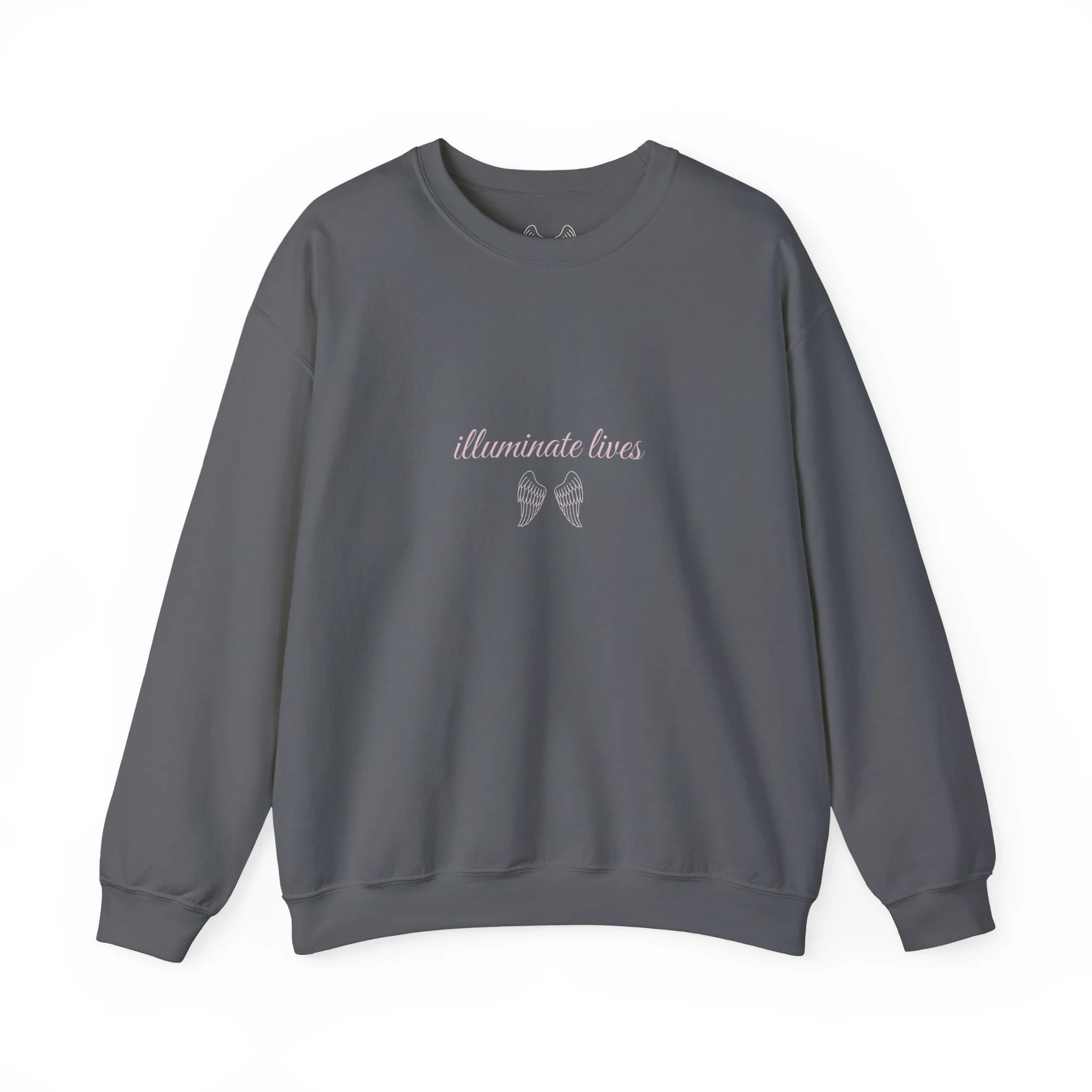 Illuminate Angel Wings Crewneck