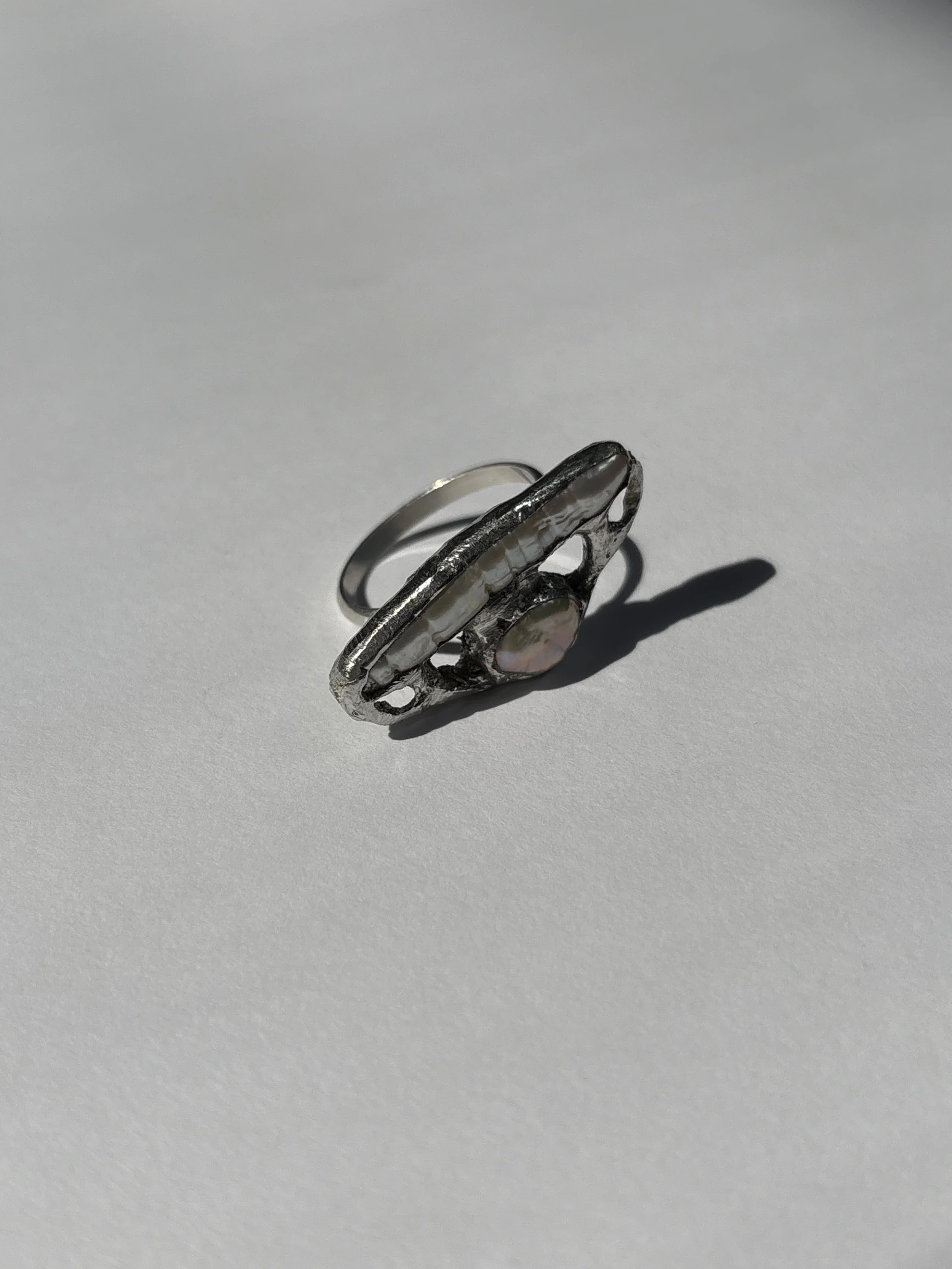 Pearl Horizon Ring